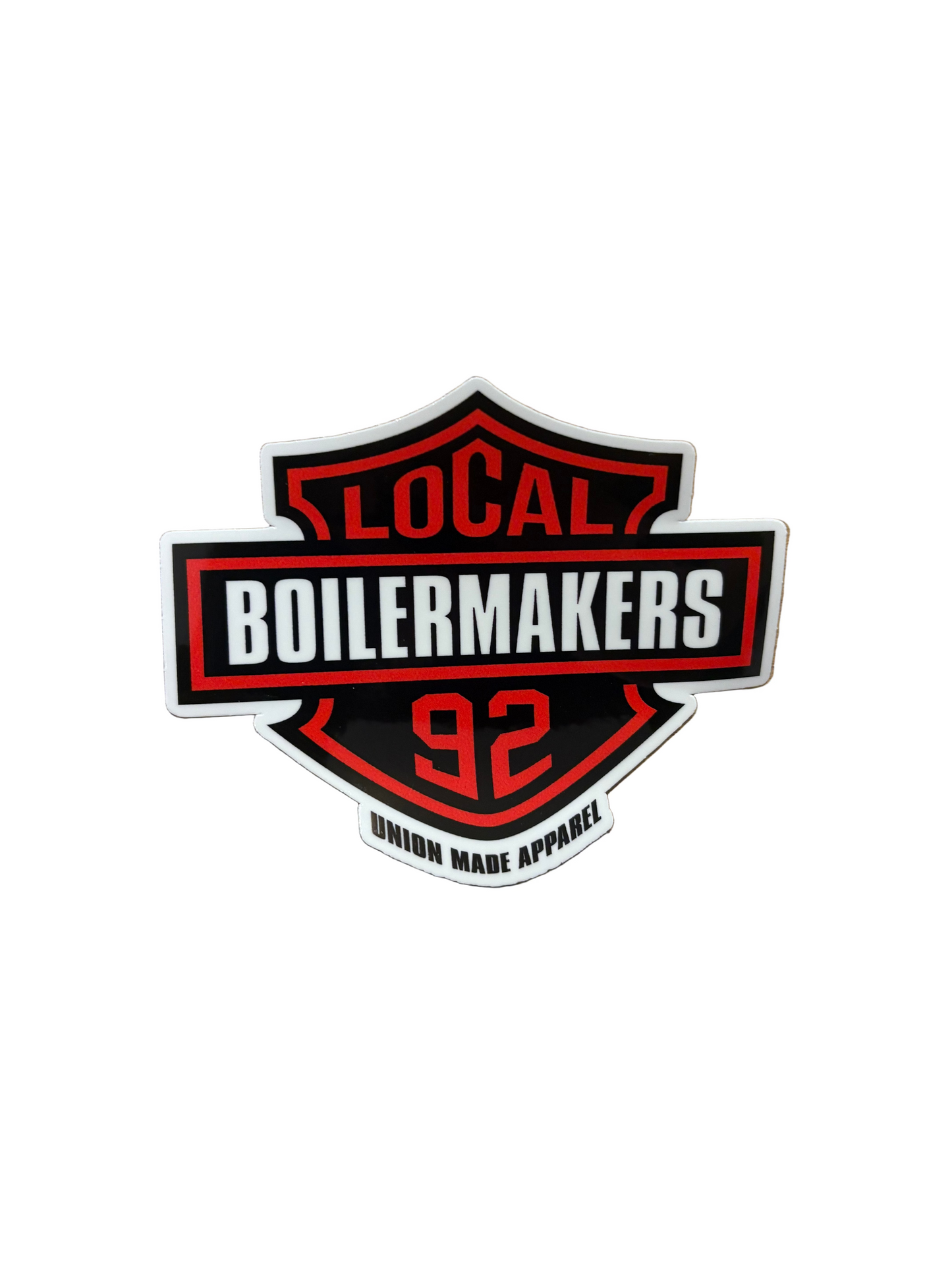 Boilermakers Local 92 Biker Sticker