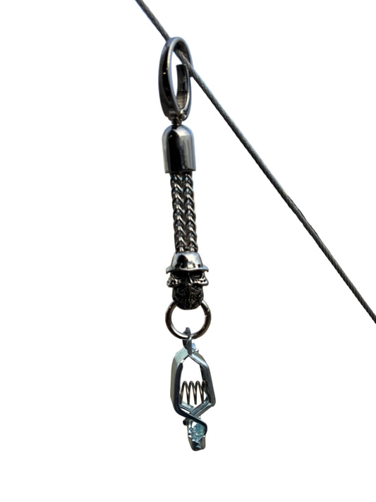 Hard Hat Skull Glove Clip