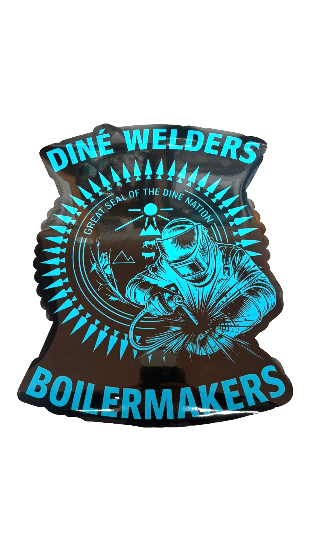 12” Boilermakers Diné Welders Sticker