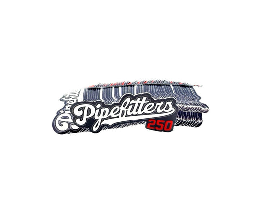 Pipefitters Local 250 Baseball Sticker