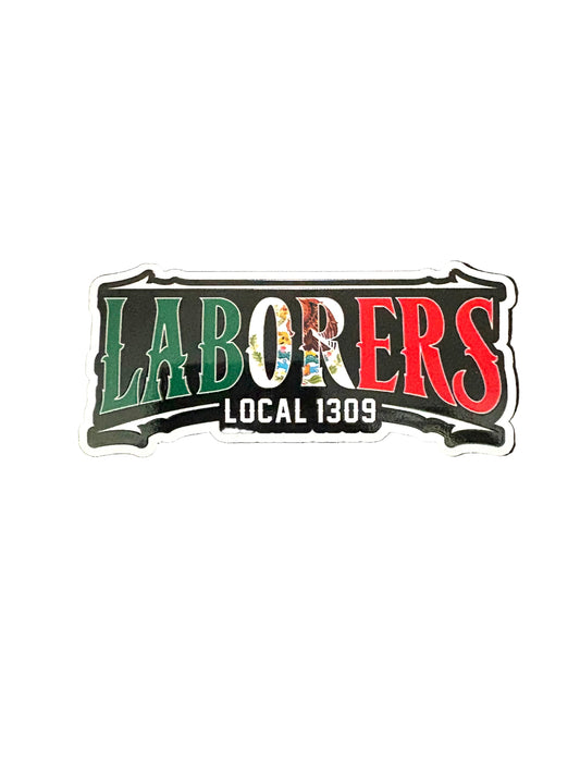 Laborers Local 1309 Mexico Sticker