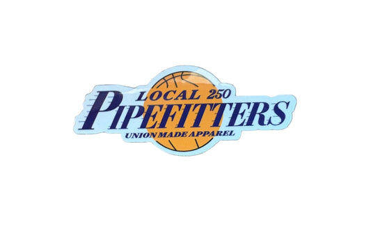 Pipefitters Local 250 Basketball Sticker