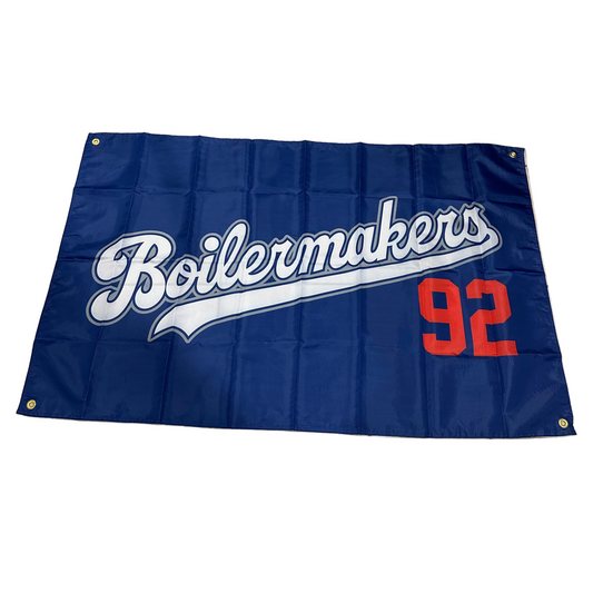 Boilermakers Local 92 Baseball Flag