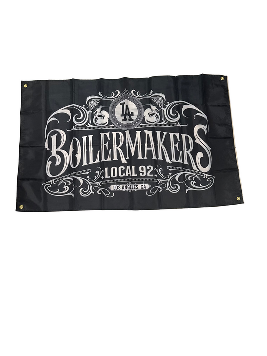 Boilermakers Local 92 OG Black Flag
