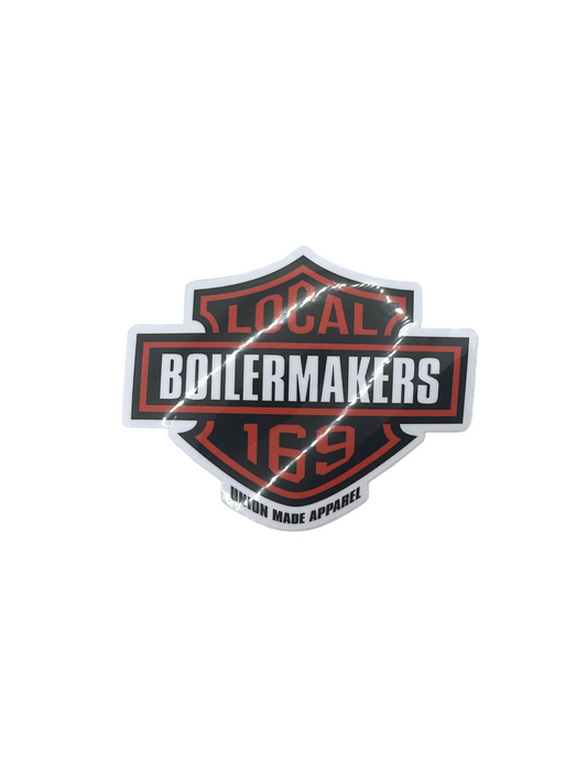 Boilermakers Local 169 Biker Sticker