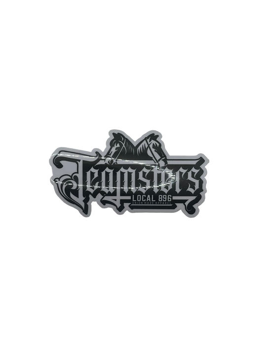 Teamsters Local 896 Horse Sticker