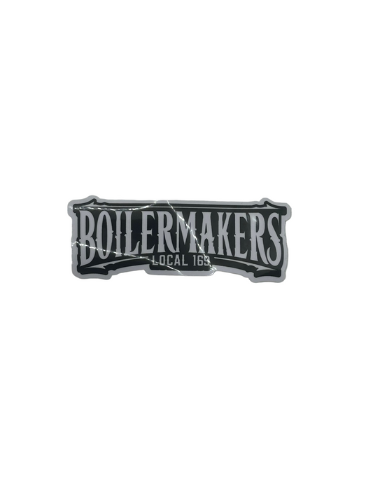 Boilermakers Local 169 B&W Sticker