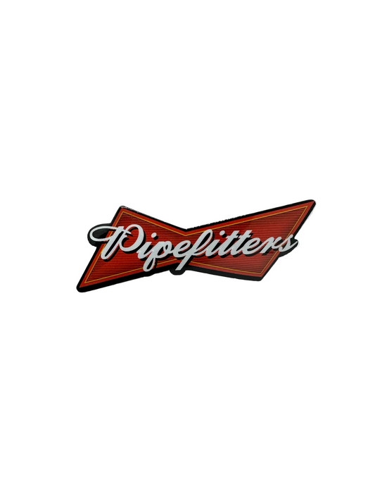 Pipefitters Beer Sticker