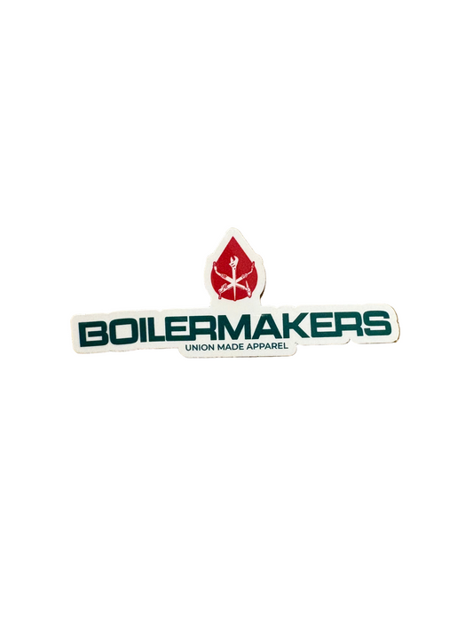 Boilermakers Red Flame Sticker