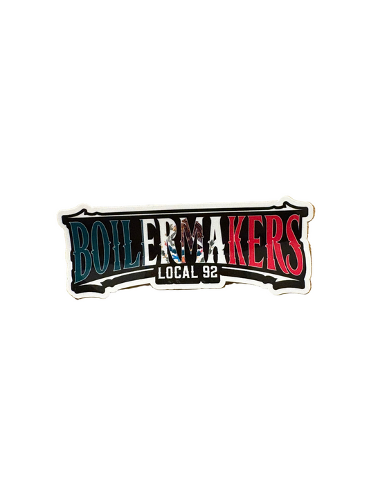 Boilermakers Local 92 Mexico Sticker