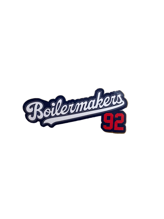 Boilermakers Local 92 Baseball Sticker