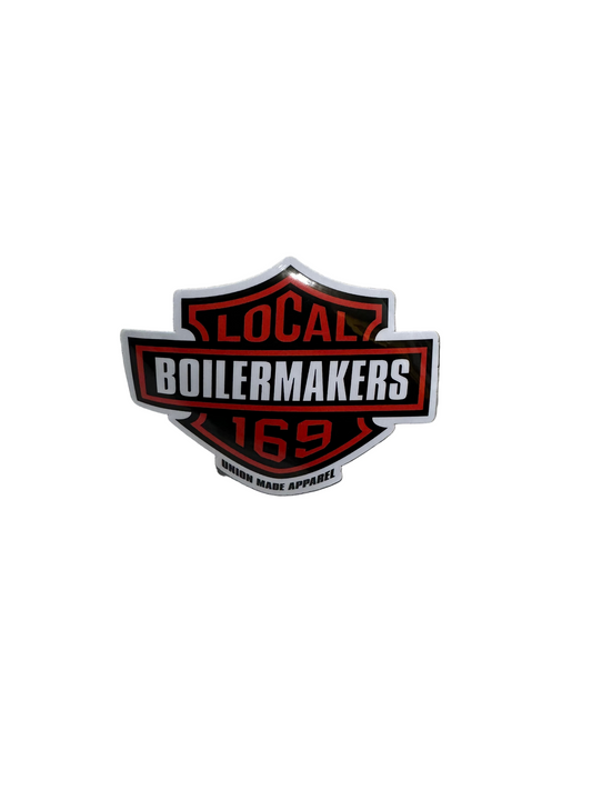 Boilermakers Local 169 Biker Sticker