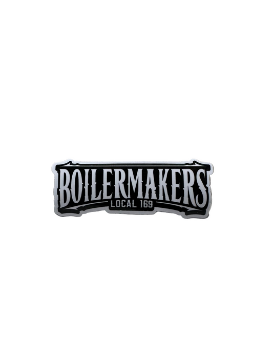 Boilermakers Local 169 B&W Sticker