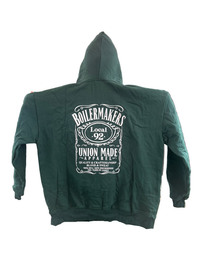 Boilermakers Local 92 Whiskey Hoodie