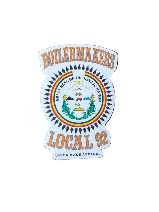 Boilermakers Local 92 Navajo Nation Sticker
