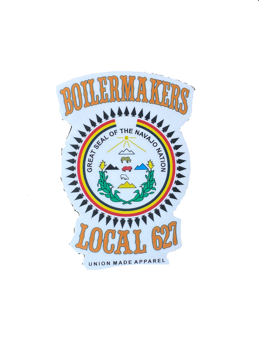 Boilermakers Local 627 Navajo Nation Sticker