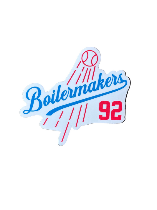 Boilermakers Local 92 Baseball Sticker